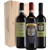 Fattoria dei Barbi Cassetta Fattoria dei Barbi con Rosso dei Barbi, Brunello e Rosso di Montalcino