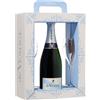 De Venoge Cordon Bleu Champagne AOC Brut 0,75 L, Confezione con flûtes
