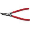KNIPEX Pinza di montaggio per anelli elastici rivestiti in, 45 21 200