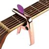 Geekria Capotasto per Chitarra 3IN1, Capotasto in Metallo di Lega di Zinco per Chitarre Acustiche ed Elettriche, Ukulele, Mandolino, Accessori per Chitarra Classica (Rosé Gold)