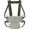 KRYDEX GEAR Imbracatura tattica a tracolla e cinghia posteriore per MK3 MK4 D3CRM Chest Rig (marrone coyote)
