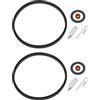 OTOTEC 2 set di 10 kit di riparazione carburatore per tosaerba compatibili con Tecumseh 631021 631021A 631021B Guarnizione per ciotola da giardino e prato per carburatore motore carburatore