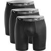 Puma Mutandine - Boxer Lungo, Confezione da 3 Pezzi, Taglia L