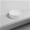 Cielo Lavabo Tondo da Appoggio Mare - Bianco Lucido Ø 45 cm H 15 cm