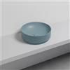Cielo Lavabo Tondo da Appoggio Mare - Polvere Opaco Ø 45 cm H 15 cm