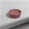 Cielo Lavabo Tondo da Appoggio Mare - Corallo Lucido Ø 45 cm H 15 cm