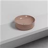 Cielo Lavabo Tondo da Appoggio Mare - Ninfea Lucido Ø 45 cm H 15 cm