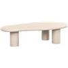 Richmond Interiors Tavolino da Caffè Clayton Beige - 160 x 80 cm