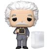 Funko Pop Icons: History - Albert Einstein Vinyl Figure (Includes Compatible Pop Box Protector Case)