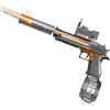 UROINT Pistola Ad Acqua Elettrica Per Bambini, Fucile Ad Acqua Automatico A Lunga Gittata, Electric Water Gun Luce Led Giocattoli Da Piscina Regali Per Adulti Ragazzi Ragazze (Desert Eagle Nera)