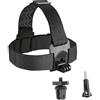 Yoogeer Action Camera Head Strap Mount per Insta 360 X5 X4 X3 X2 X ACE Pro ONE RS R GO 2 3, cappello fascia cintura per GoPro Hero 13 12 11 10, Fusion Max, DJI Osmo Action, AKASO, Apexcam, Surfola
