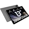 Blackview Android 16 Tablet da 13 Pollici MEGA8, 6GB RAM+128GB ROM, Display FHD 2K 90Hz Grande, Tablet PC da Gaming, Octa Core T620, Fotocamera Dual AI 50MP+13MP, Batteria 11000 mAh, 4G LTE+5G WiFi