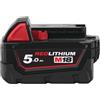 Milwaukee Batteria originale Milwaukee M18 5Ah M18B5