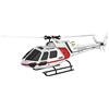 Amewi AS350 RC - Elicottero RtF 700, colore: Rosso/Bianco