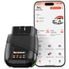 nexzcheck OBD2 Auto Diagnostica OBD Bluetooth: 5.1 OBD2 Scanner Diagnosi Auto Professionale in Italiano per Motore/AT/ABS/SRS Diagnostics - Multi Marche Auto iOS Android Windows - Aggiornamento 0 a Vita