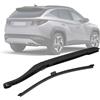 JinsenTGG Braccio e Spazzola Tergilunotto Posteriore Compatibile con Hyundai Tucson 2021-2025, Braccio Tergicristallo Posteriore Gomma Kit Impermeabile