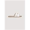 Alviero Martini Sandali Scalzati 2450 0371 Geo Latte/Platino (X132)