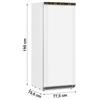 Armadio Frigo Professionale 600, +0°C/+8°C, con Interno in ABS Termoformato - Classe A