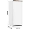 Armadio Congelatore Professionale 600, -23°C/-18°C, con Interno In ABS Termoformato - Classe A