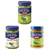 Barilla, Pesto alla Genovese con Basilico Fresco Italiano 190g + Pesto con Basilico e Limone 190g + Pesto Basilico e Pistacchio 190g, Senza Glutine, Sughi Pronti Per Pasta