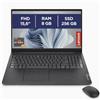 Lenovo Notebook Pc Portatile LENOVO RYZEN 5-7520U RAM 8GB SSD 256GB Win11 P Uso ufficio