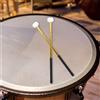 Martello per tamburo per timpani con testa in feltro da 2 pezzi con testa in