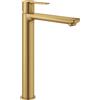 MISCELATORE LAVABO ALTO GROHE LINEARE 23405GN1 TAGLIA XL ORO SPAZZOLATO