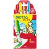 Giotto Bebè Pennarelli colori assortiti - conf. 6 pezzi Giotto Bebè assortiti F478100