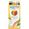 Giotto Matite colorate Giotto Colors Smile 3 mm in conf. da 12 colori assortiti - F278300
