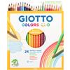Giotto Matite colorate Giotto Colors Smile 3 mm in conf. da 24 colori assortiti - F278400