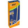 Bic Penna a sfera con cappuccio BIC Cristal Glacé punta M 1 mm - inchiostro blu - colore fusto oro - 302522
