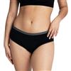 ADVANCED LINGERIE COCORO Slip mestruale nero/grigio flusso abbondante 3/M.