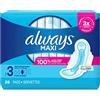 Always Pastiglie taglia 3 Maxi 26 Count Xtra Long Super (confezione da 2)