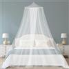 Cuidongsheng Zanzariera Tenda per Letto,Universale Zanzariera per Letto Singolo/Matrimoniale,Letto Baldacchino Antizanzare 0.6m x 2.5m x 10.5m,Adatto per Letto Repellente per Zanzare,Zanzariera Bambini/Bambina
