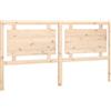vidaXL Testiera 185,5x4x100 cm in legno di pino massiccio