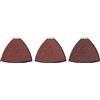 RYOBI Confezione da 12 abrasivi per multiutensili - 4 x 60 grana, 4 x 80 grana, 4 x 120 grana - RAKMT95
