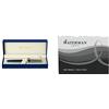 Waterman S0920710 Penna Stilografica, Pennino Sottile in Acciaio Inossidabile, Nero Opaco e Finiture in Oro + S0110850 Due Cartucce di Inchiostro, Confezione da 8, Nero