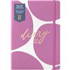 BusyB Busy B A5 Week-to-View Diary - Mid-Year Academic Planner- Aug '26 - Aug '27 - Spot Print Journal - Weekly Layout opposite a Notes Page, Goals, Expenses, Pen Loop & Elastic Closure