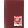 Grafoplás Grafoplas 1450050 - Raccoglitore con 20 buste, formato protocollo, copertina in polipropilene, colore: bordeaux