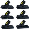 HO-SFSM 6 Pezzi Trappola per Topi, Clip Riutilizzabile Trappole del Ratto, Trappola Mouse per Cucine, Giardini, Cantine