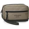 Pepe Jeans Waltford Beige Borsetta 24.5x15x6 cm Poliestere with dettagli in pelle sintetica di Joumma Bags