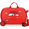 Disney Joumma Disney Cars Mcqueen Rosso Valigia per Bambini Rosso 45x31x20 cm Rigido 1.8 kgs ABS 1.8 kgs 24.6 L Bagaglio a Mano