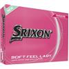 Srixon New Soft Feel Lady 2025, palline da golf (rosa)
