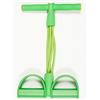 VOANZO Fitness Addominale Rally Pedal Puller Sit-up Trainer, Corda Pull Latex Attrezzatura per Il Fitness Esercizio per Addominali Sport Corda a Quattro Gambe (Verde)