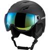 Lixada Casco da sci con occhiali, casco da snowboard per uomo e donna
