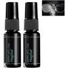 MagiSel 2PCS Spray Antiappannamento, Anti Fog Spray per Occhiali, Spray Antiappannante Anti-Appannamento Spruzzino Detergente per Maschere Sub e Occhialini Nuoto, Protezione Antiappannamento Tutti i Vetri