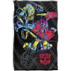 Transformers Sketchy Optimus And Bumblebee Coperta super morbida al tatto setoso - 91 x 147 cm
