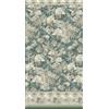 Bassetti BOLI Foulard in 100% cotone, colore verde V1, dimensioni: 350 x 270 cm -9330070