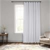 HPD Half Price Drapes PDCH-KBS1BO-96-DW - Tende oscuranti in Finta Seta Extra Larghe, Motivo Vintage (1 Pannello) 100 x 96 cm, Colore: Ghiaccio