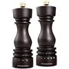 Cole & Mason London Macina Pepe e Sale Grind Select 18cm | Regolabile Macinino 6 Livelli Pepe 3 Livelli Sale, Macina Spezie Legno di Cioccolato, Macinasale Macinapepe Pacco Regal